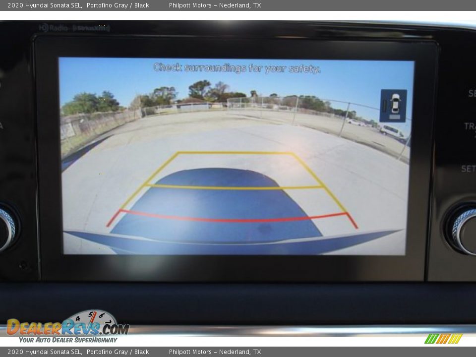 2020 Hyundai Sonata SEL Portofino Gray / Black Photo #21