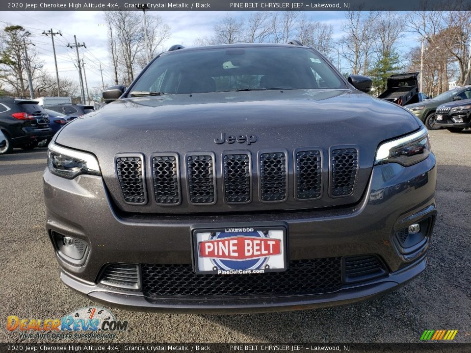 2020 Jeep Cherokee High Altitude 4x4 Granite Crystal Metallic / Black Photo #2