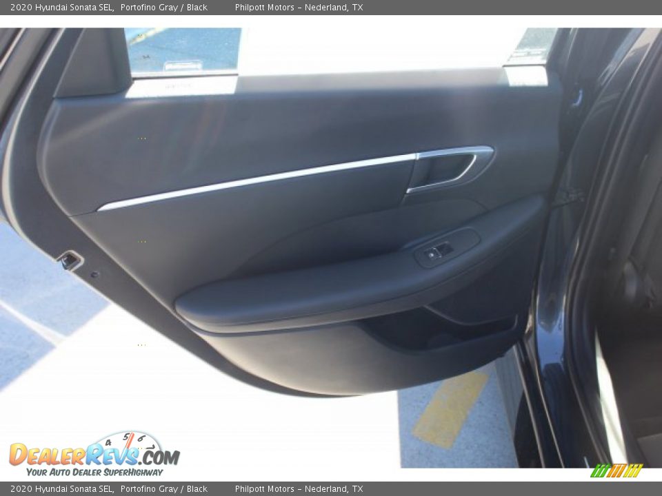 2020 Hyundai Sonata SEL Portofino Gray / Black Photo #22