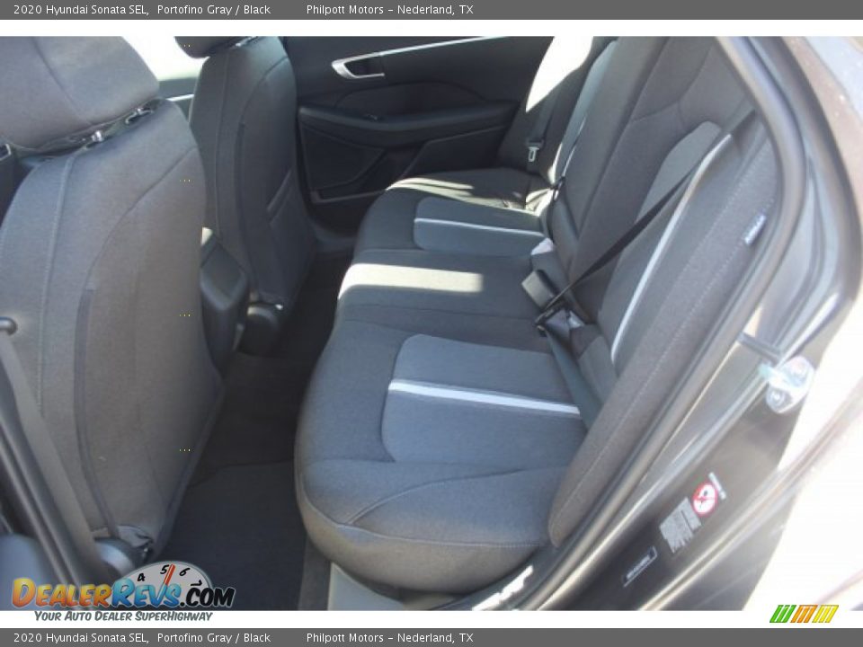 2020 Hyundai Sonata SEL Portofino Gray / Black Photo #23