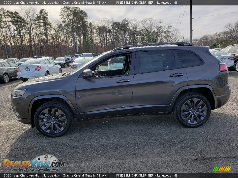 2020 Jeep Cherokee High Altitude 4x4 Granite Crystal Metallic / Black Photo #3