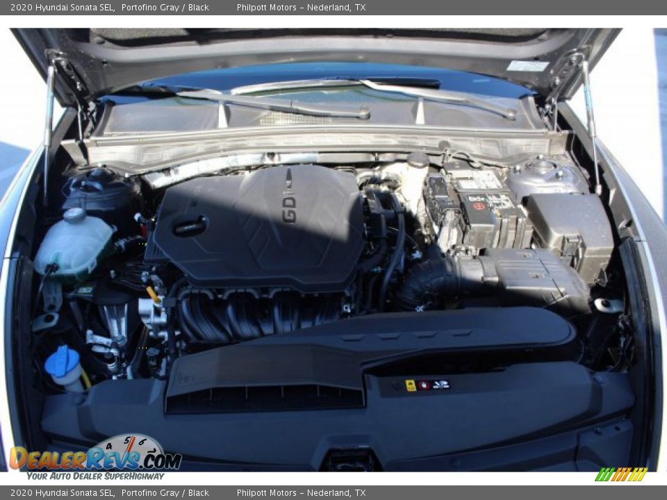2020 Hyundai Sonata SEL Portofino Gray / Black Photo #27