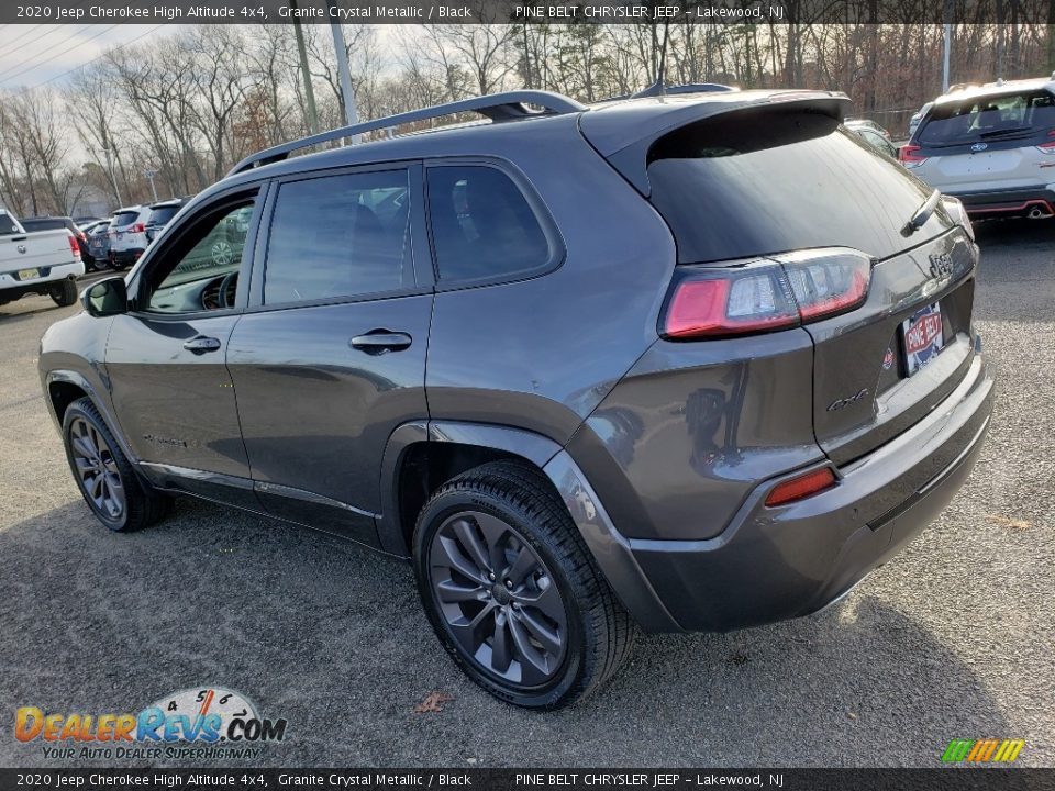 2020 Jeep Cherokee High Altitude 4x4 Granite Crystal Metallic / Black Photo #4
