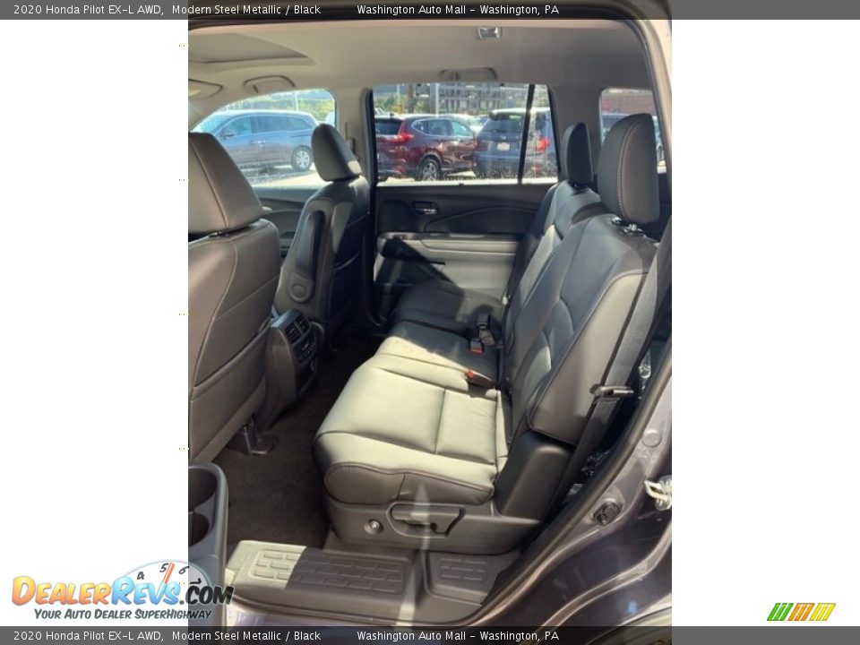 2020 Honda Pilot EX-L AWD Modern Steel Metallic / Black Photo #19