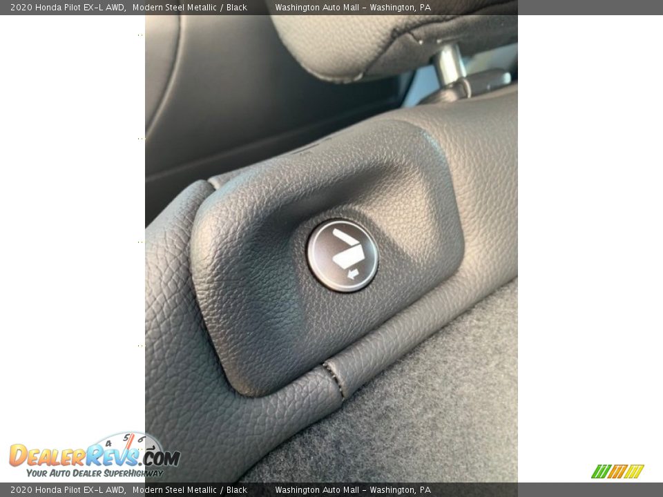 2020 Honda Pilot EX-L AWD Modern Steel Metallic / Black Photo #20