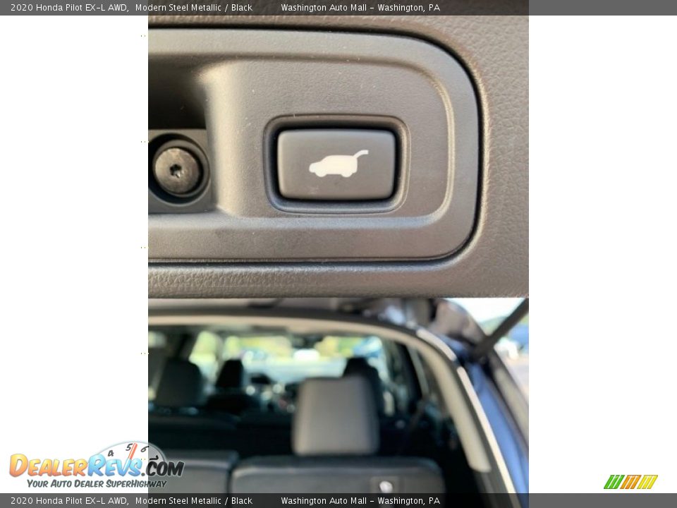 2020 Honda Pilot EX-L AWD Modern Steel Metallic / Black Photo #24