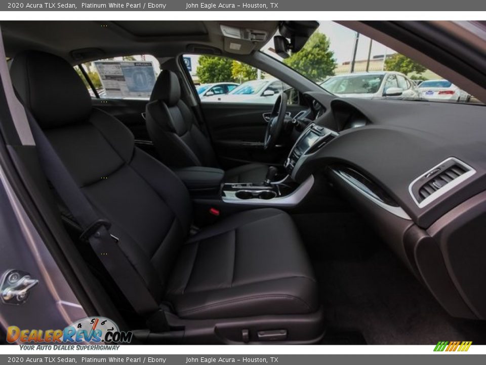 2020 Acura TLX Sedan Platinum White Pearl / Ebony Photo #25