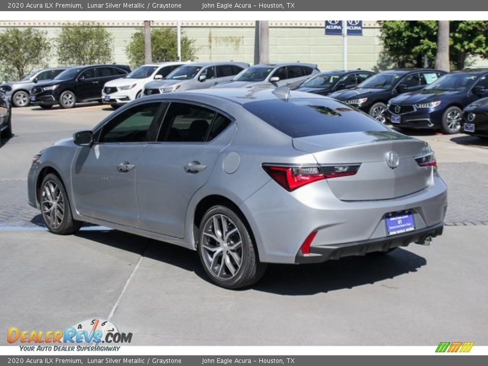 2020 Acura ILX Premium Lunar Silver Metallic / Graystone Photo #6