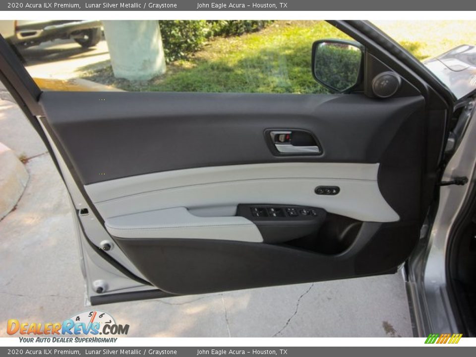 2020 Acura ILX Premium Lunar Silver Metallic / Graystone Photo #16