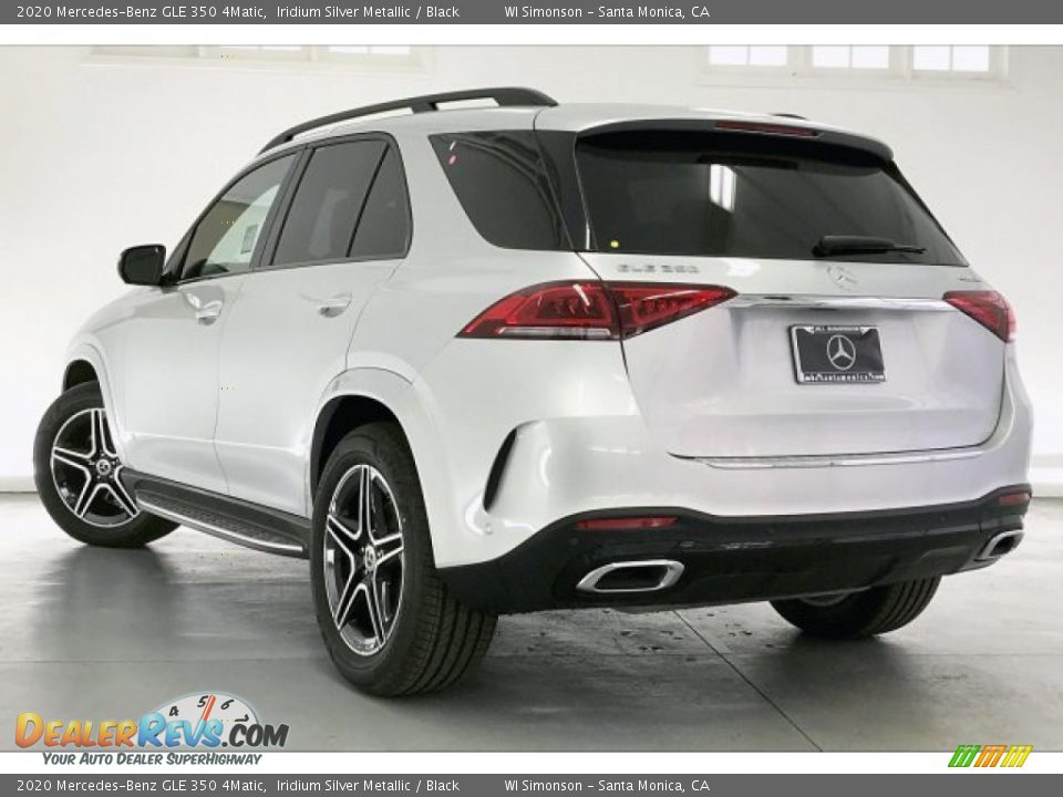 2020 Mercedes-Benz GLE 350 4Matic Iridium Silver Metallic / Black Photo #2