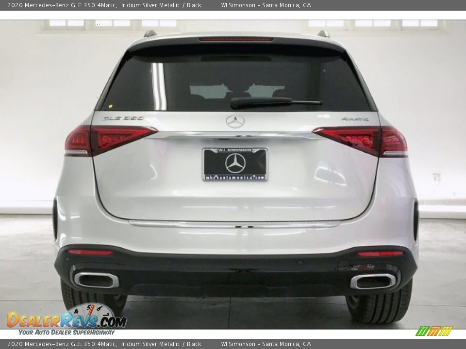 2020 Mercedes-Benz GLE 350 4Matic Iridium Silver Metallic / Black Photo #3