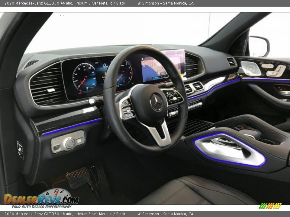 2020 Mercedes-Benz GLE 350 4Matic Iridium Silver Metallic / Black Photo #4