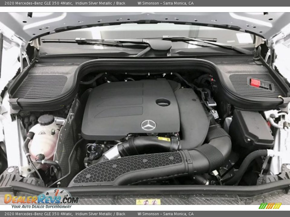 2020 Mercedes-Benz GLE 350 4Matic Iridium Silver Metallic / Black Photo #8