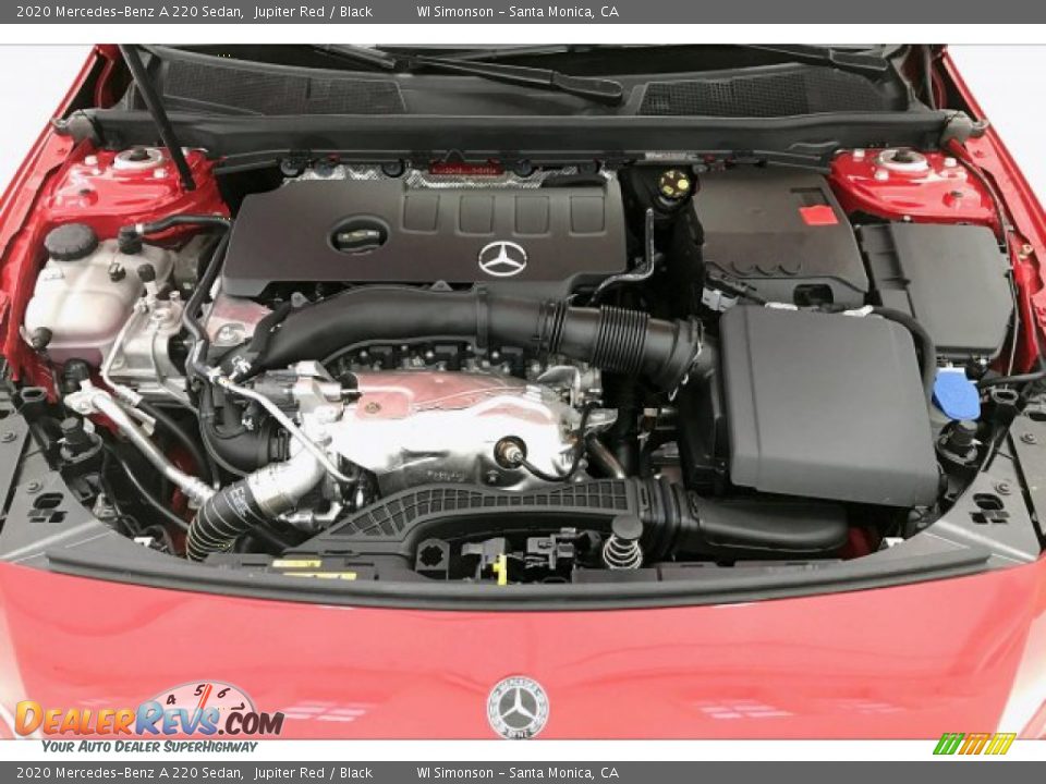 2020 Mercedes-Benz A 220 Sedan Jupiter Red / Black Photo #8
