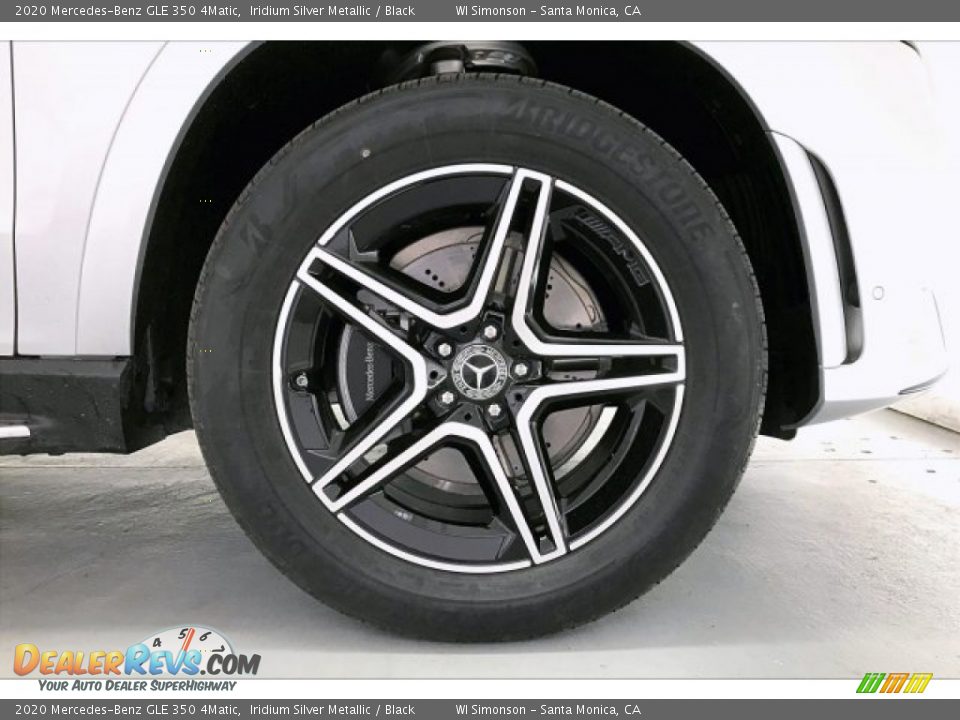2020 Mercedes-Benz GLE 350 4Matic Iridium Silver Metallic / Black Photo #9