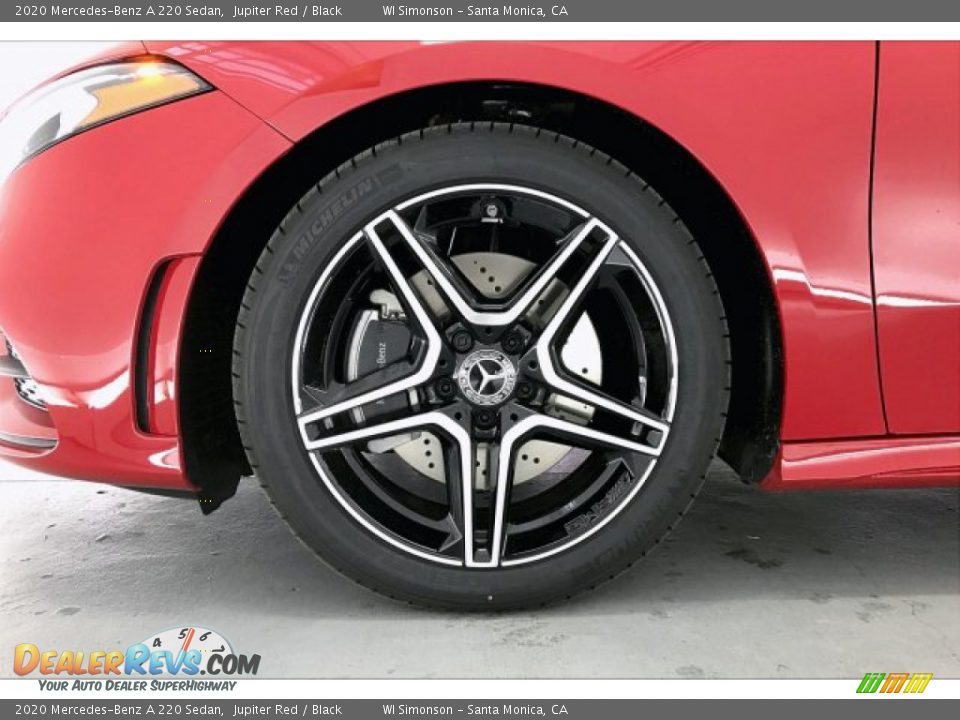 2020 Mercedes-Benz A 220 Sedan Jupiter Red / Black Photo #9