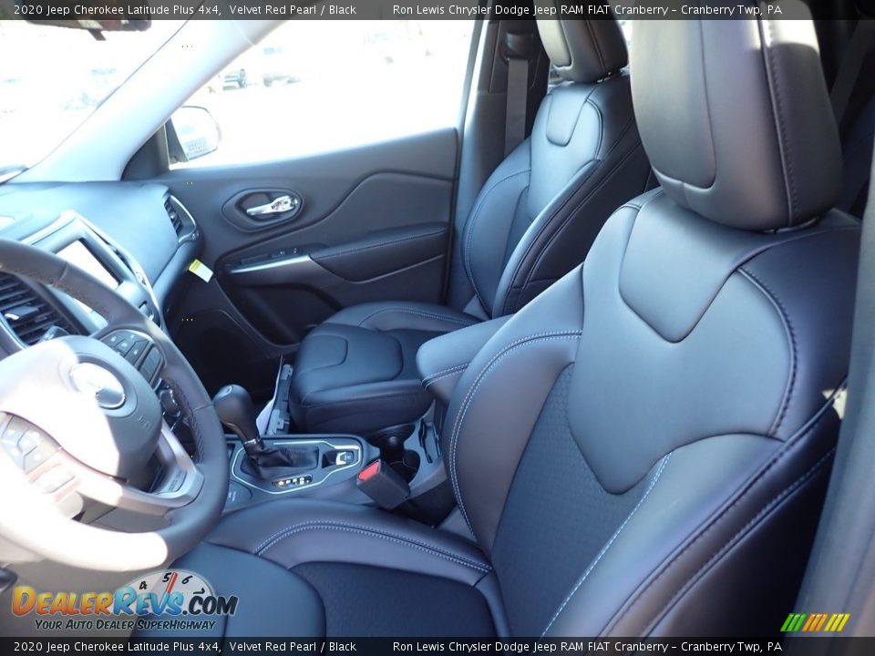 2020 Jeep Cherokee Latitude Plus 4x4 Velvet Red Pearl / Black Photo #13