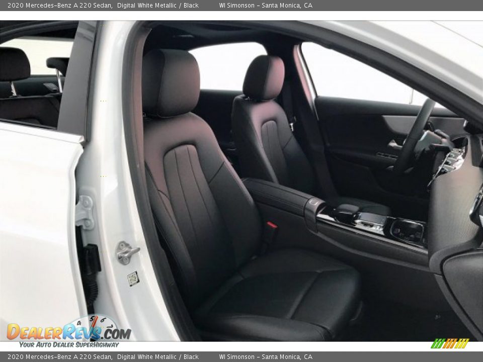 2020 Mercedes-Benz A 220 Sedan Digital White Metallic / Black Photo #5