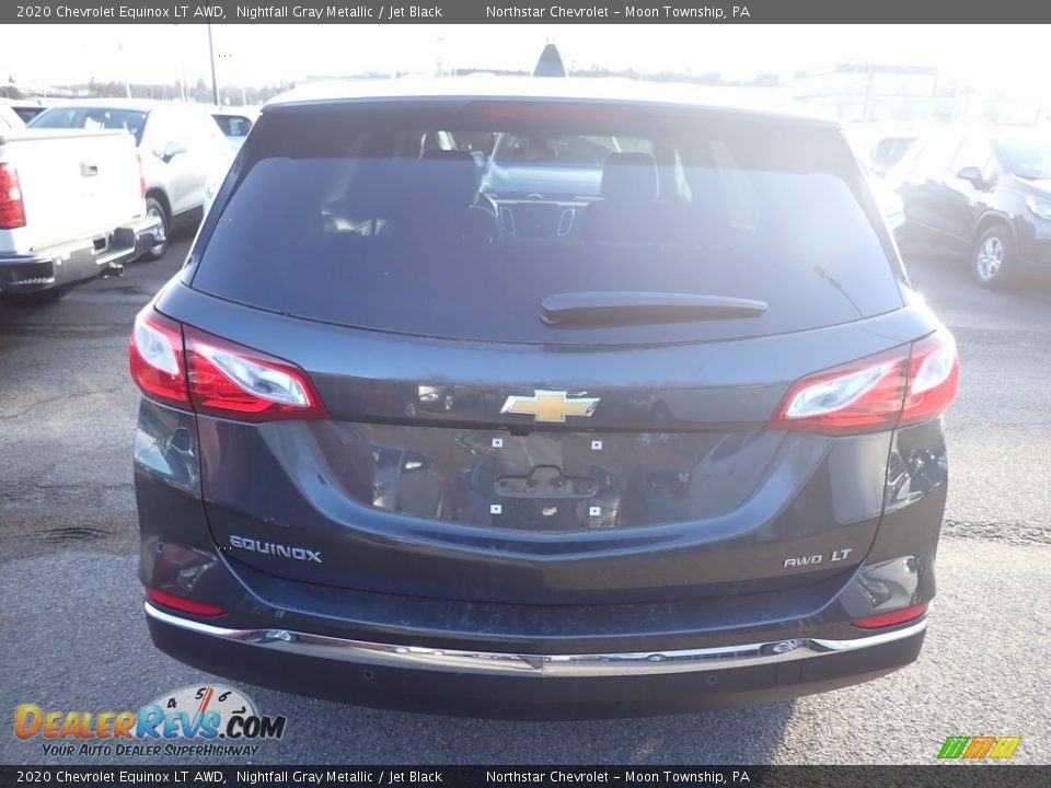 2020 Chevrolet Equinox LT AWD Nightfall Gray Metallic / Jet Black Photo #3