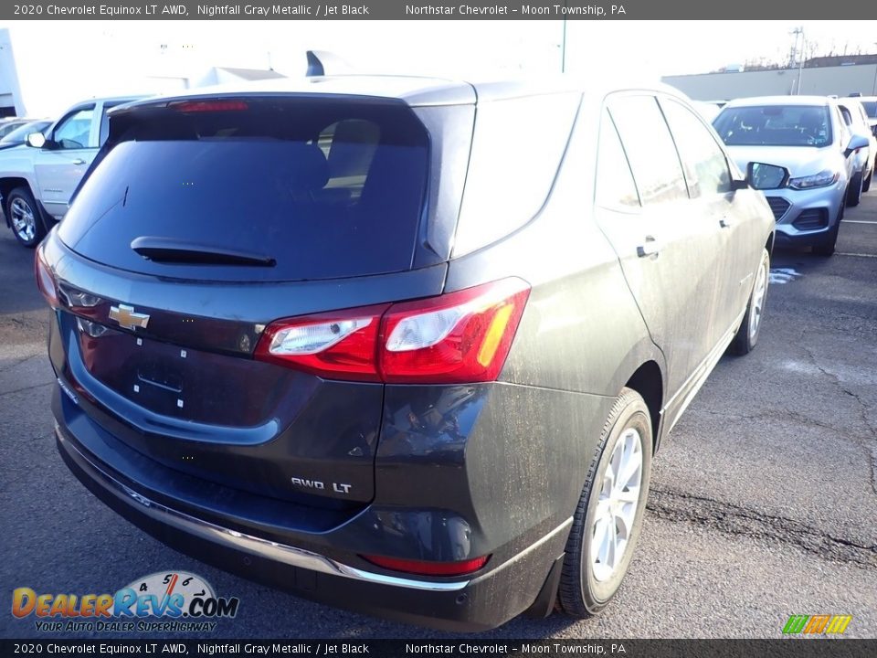 2020 Chevrolet Equinox LT AWD Nightfall Gray Metallic / Jet Black Photo #4