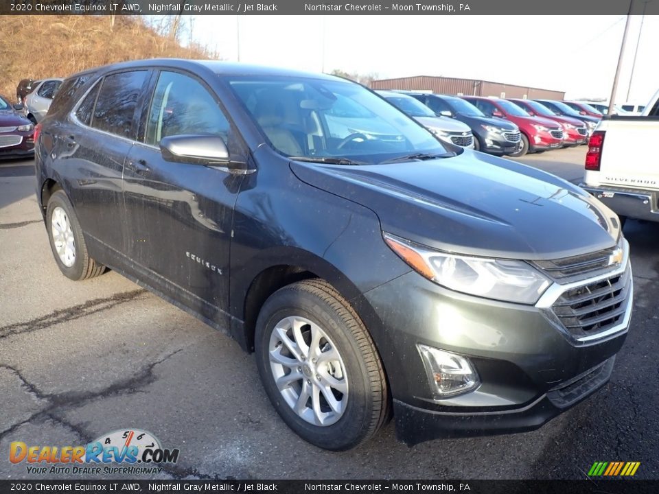 2020 Chevrolet Equinox LT AWD Nightfall Gray Metallic / Jet Black Photo #6