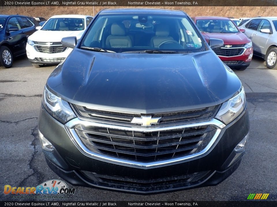 2020 Chevrolet Equinox LT AWD Nightfall Gray Metallic / Jet Black Photo #7
