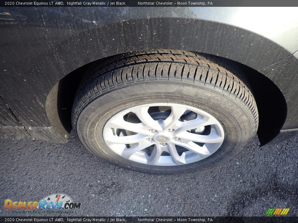 2020 Chevrolet Equinox LT AWD Nightfall Gray Metallic / Jet Black Photo #8