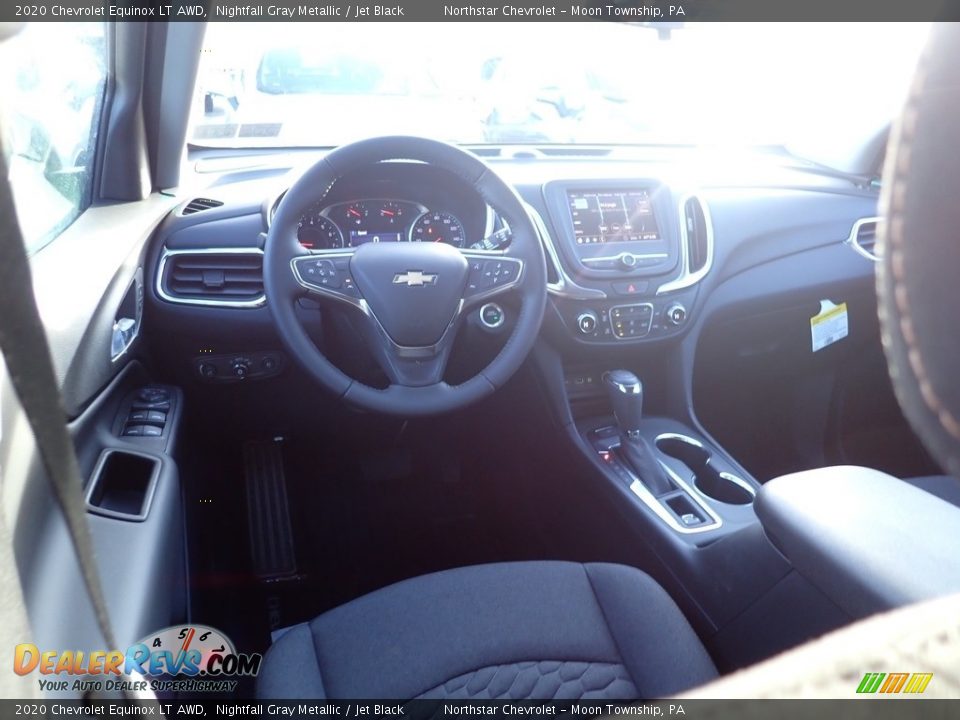 2020 Chevrolet Equinox LT AWD Nightfall Gray Metallic / Jet Black Photo #12
