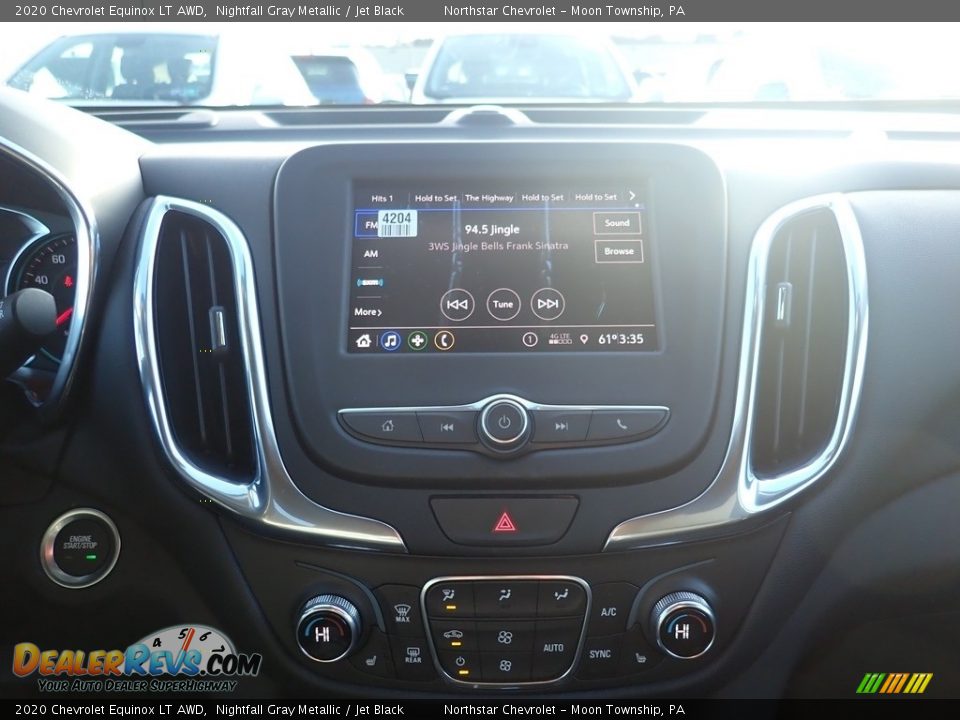 2020 Chevrolet Equinox LT AWD Nightfall Gray Metallic / Jet Black Photo #16