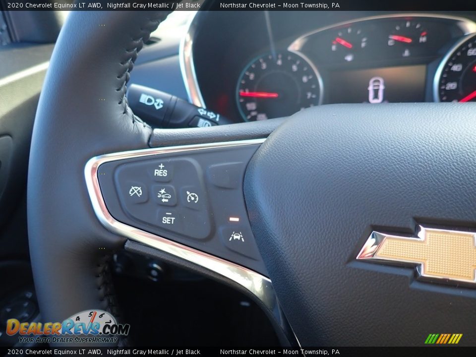 2020 Chevrolet Equinox LT AWD Nightfall Gray Metallic / Jet Black Photo #19