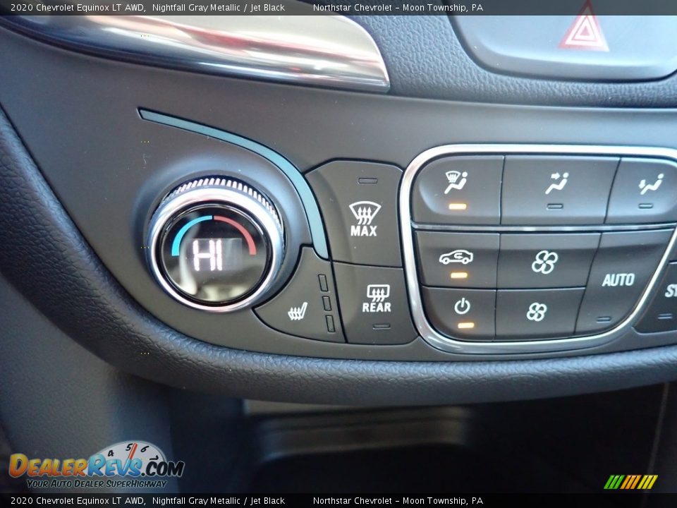 2020 Chevrolet Equinox LT AWD Nightfall Gray Metallic / Jet Black Photo #20