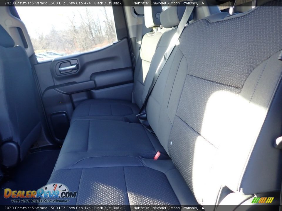 2020 Chevrolet Silverado 1500 LTZ Crew Cab 4x4 Black / Jet Black Photo #10