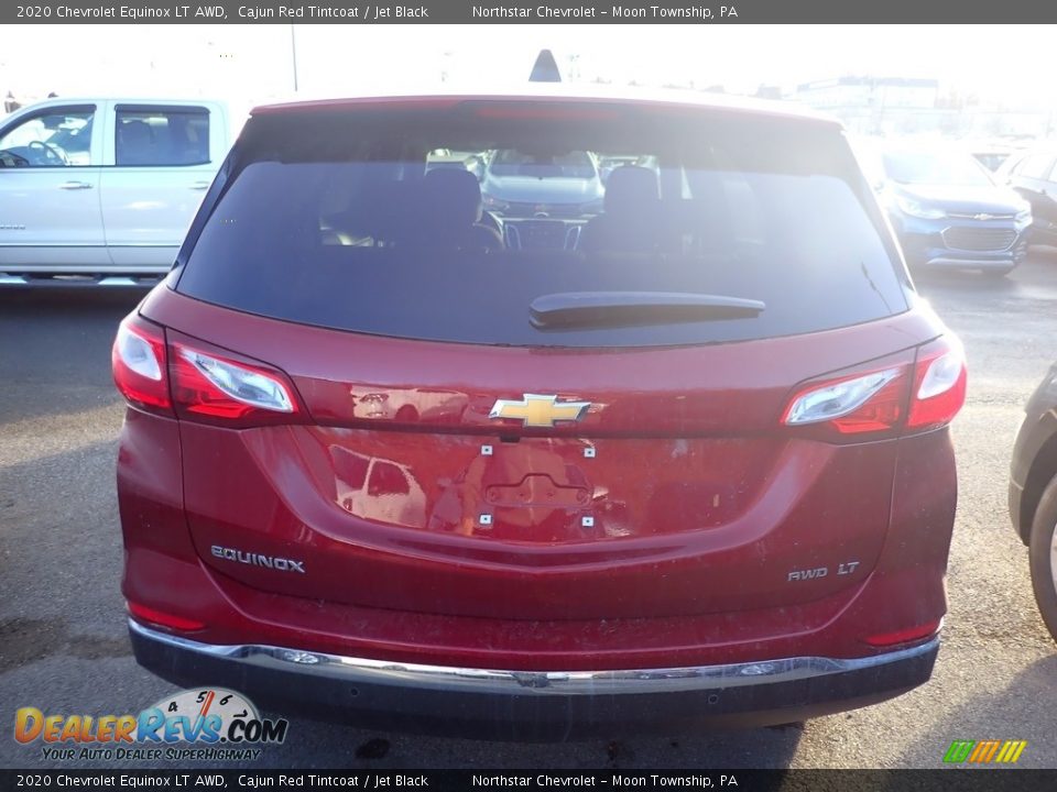 2020 Chevrolet Equinox LT AWD Cajun Red Tintcoat / Jet Black Photo #4