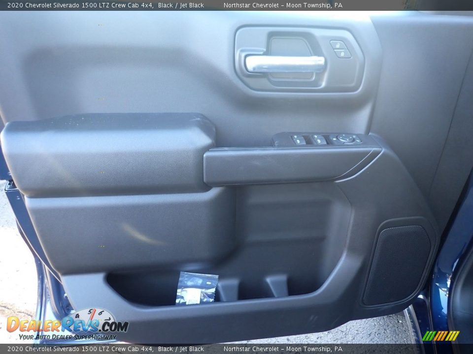 2020 Chevrolet Silverado 1500 LTZ Crew Cab 4x4 Black / Jet Black Photo #13