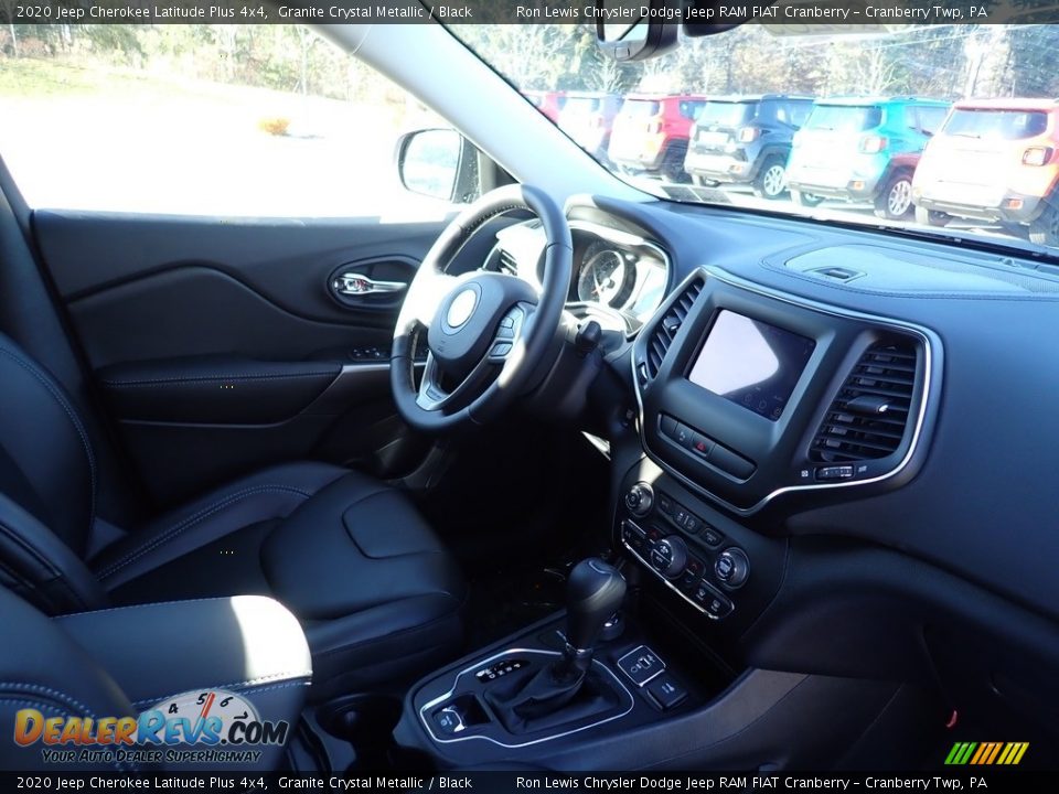 2020 Jeep Cherokee Latitude Plus 4x4 Granite Crystal Metallic / Black Photo #11