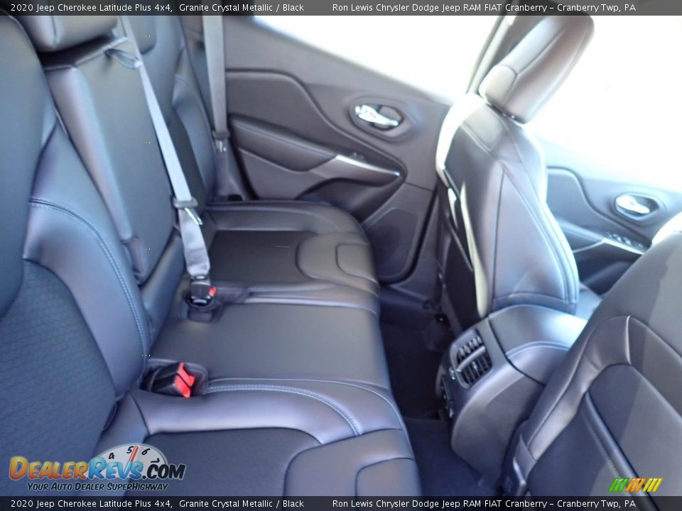 2020 Jeep Cherokee Latitude Plus 4x4 Granite Crystal Metallic / Black Photo #12