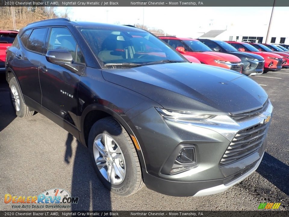 2020 Chevrolet Blazer LT AWD Nightfall Gray Metallic / Jet Black Photo #5