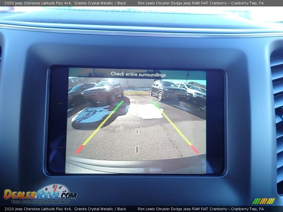2020 Jeep Cherokee Latitude Plus 4x4 Granite Crystal Metallic / Black Photo #19
