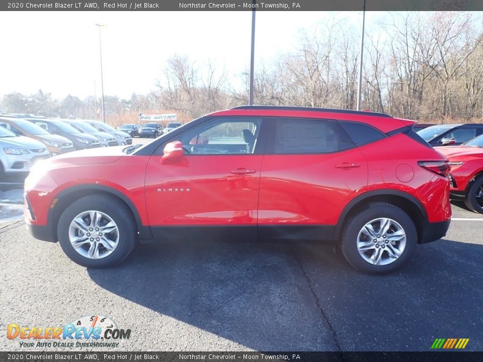 2020 Chevrolet Blazer LT AWD Red Hot / Jet Black Photo #2