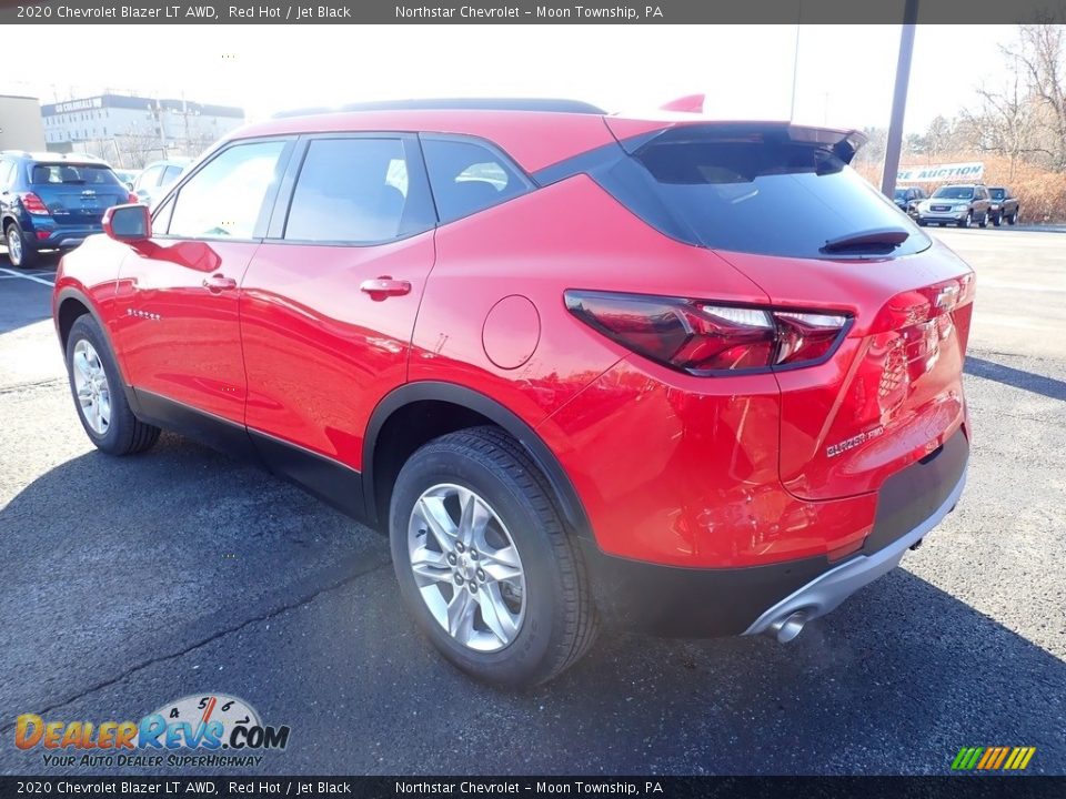 2020 Chevrolet Blazer LT AWD Red Hot / Jet Black Photo #3