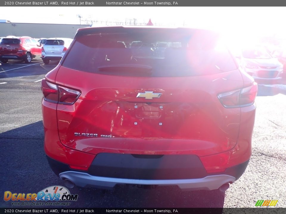 2020 Chevrolet Blazer LT AWD Red Hot / Jet Black Photo #4