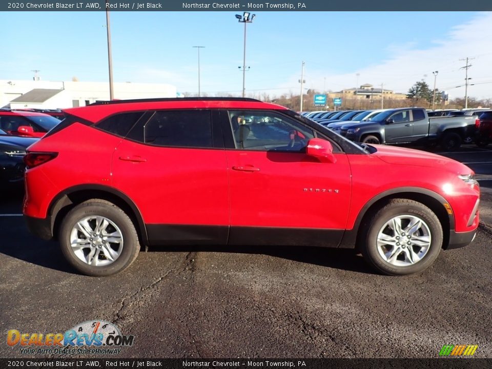 2020 Chevrolet Blazer LT AWD Red Hot / Jet Black Photo #6