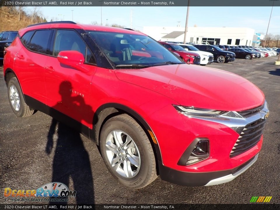 2020 Chevrolet Blazer LT AWD Red Hot / Jet Black Photo #7