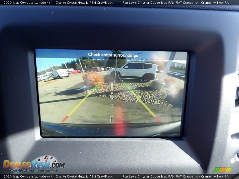 2020 Jeep Compass Latitude 4x4 Granite Crystal Metallic / Ski Gray/Black Photo #18