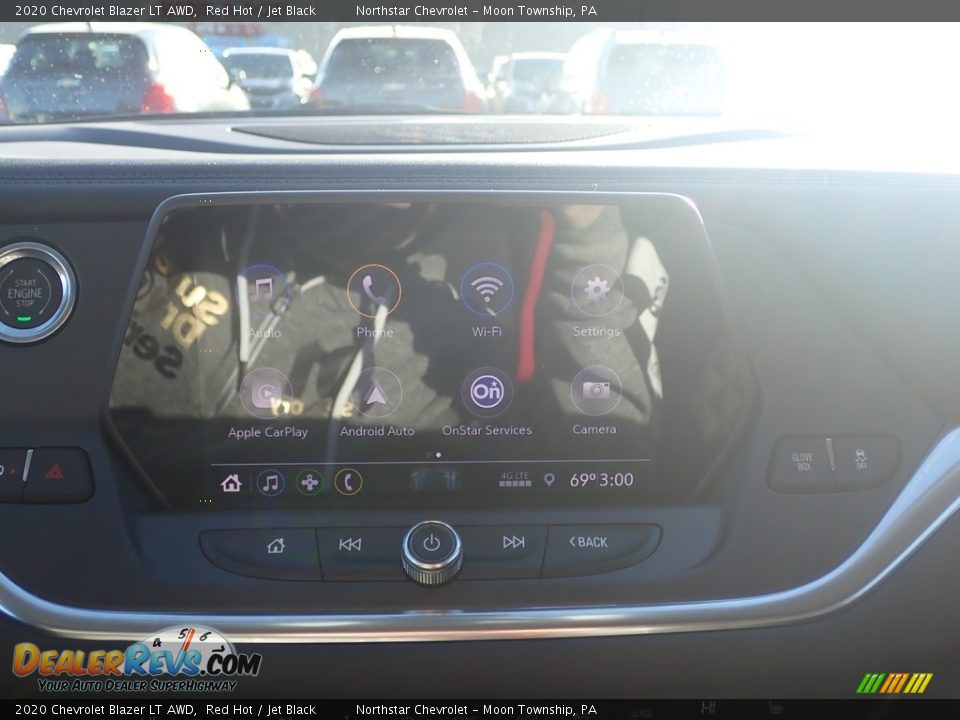2020 Chevrolet Blazer LT AWD Red Hot / Jet Black Photo #16