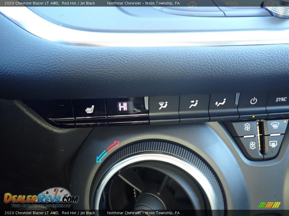 2020 Chevrolet Blazer LT AWD Red Hot / Jet Black Photo #20