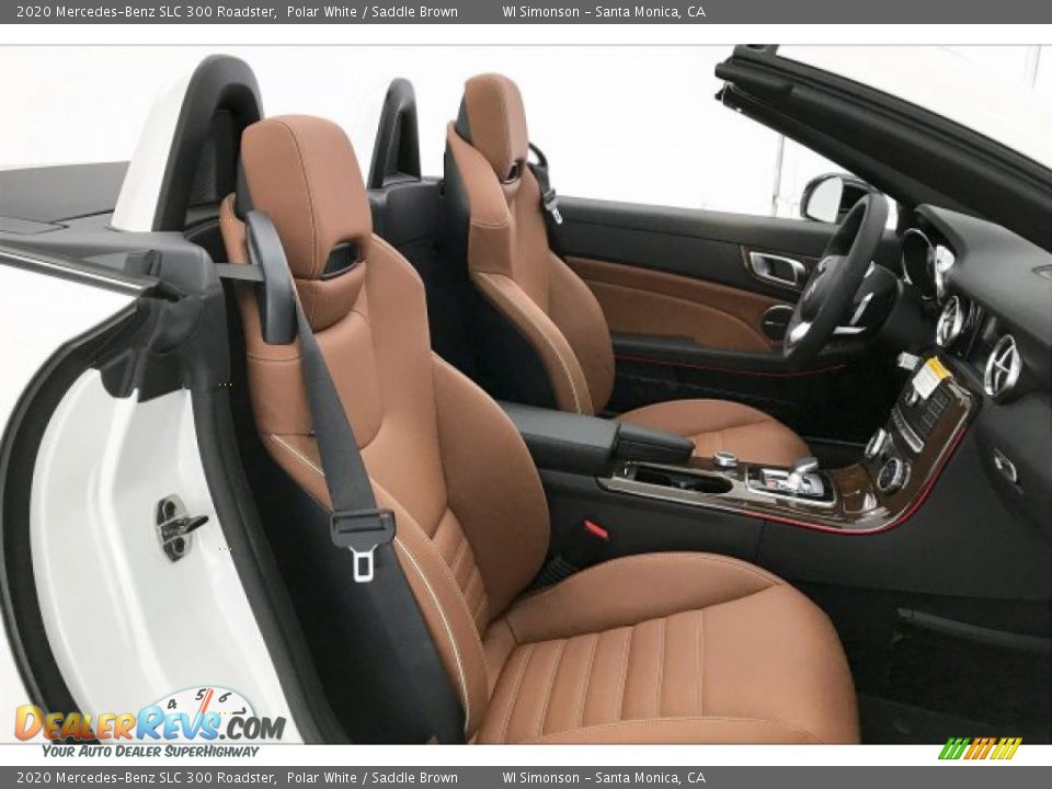 Saddle Brown Interior - 2020 Mercedes-Benz SLC 300 Roadster Photo #5