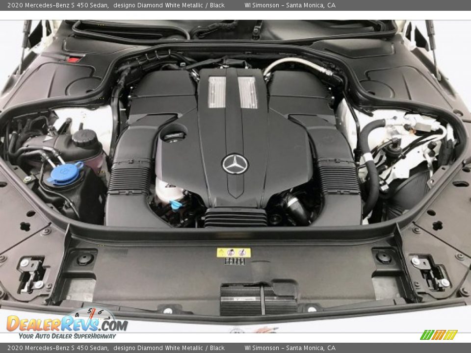 2020 Mercedes-Benz S 450 Sedan 3.0 Liter DI biturbo DOHC 24-Valve VVT V6 Engine Photo #8