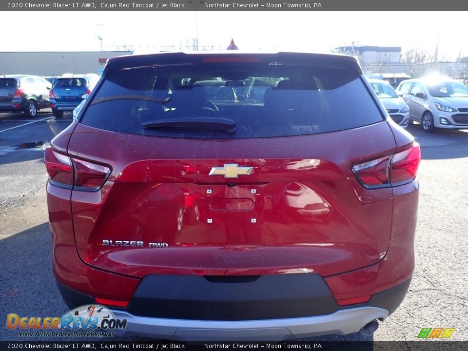 2020 Chevrolet Blazer LT AWD Cajun Red Tintcoat / Jet Black Photo #4