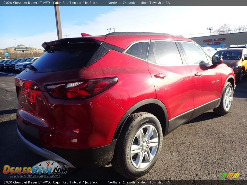 2020 Chevrolet Blazer LT AWD Cajun Red Tintcoat / Jet Black Photo #5